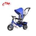 Dernières bébé trike poussette 2 ans / pas cher prix 3 roues trike vélo pour bébé / pliage enfants poussent le long de trikes